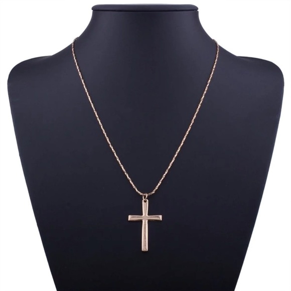 2 FOR 1! Lightweight Cross Religious Necklace Set - Picture 6 of 7